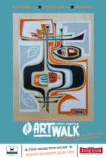 Art Walk Walking Map Q1 2018